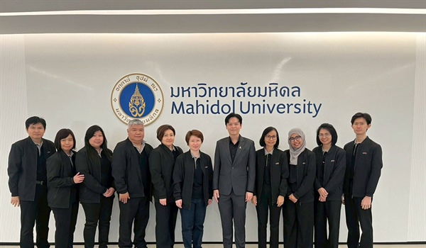คณะผู้บริหารและบุคลากรเข้าศึกษาดูงาน ณ ศูนย์บริหารสินทรัพย์ มหาวิทยาลัยมหิดล